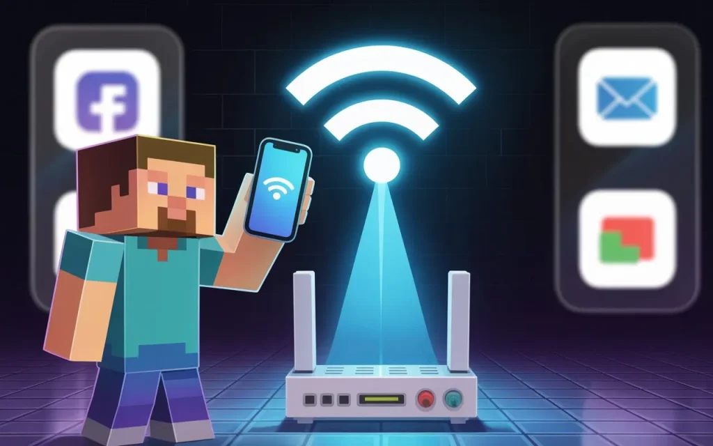 The Truth About Minecraft Mobile Multiplayer: Servers, Realms, and Lag Fixes 4 symbolic digital art focused and clean a LxABtFOFRlCpNeKrYTjAYQ h7kHID8tT9mJ5pxAa GXWA